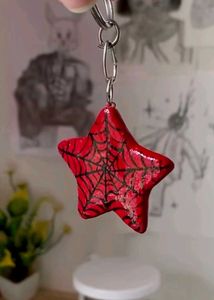 🕸️♥️ Spiderman Star ⭐ Keychain