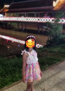 Cute Floral Girls Dress