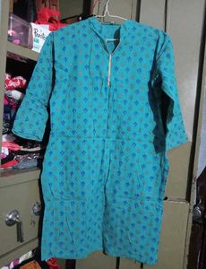 Combo Short Kurti 🩵+💙