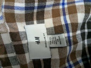 HM Plaid Flannel Shirt
