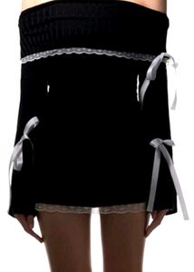 Off Shoulder Black Dress