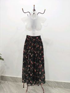 Floral Medi Skirt