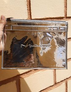 Mac Silver Pouch