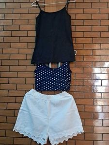 Combo Of Three   Esmara  Branded  Topn Short