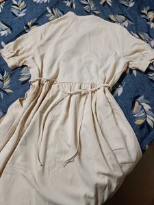 BEIGE DRESS