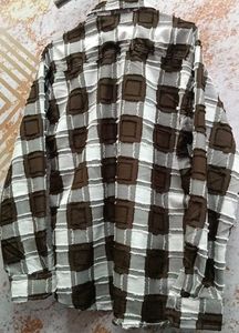 Rubbed Checkered Shirt