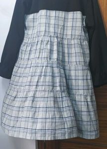 Girls Plaid Dress