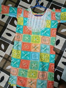 Beautiful Colour Ful Kurti