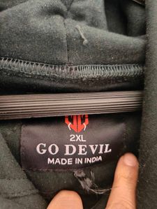 Graphic Print Pullover Hoodie