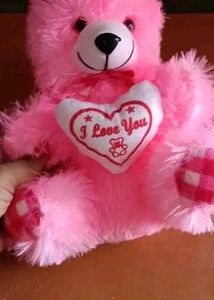 Pink Teddy Bear with Hat