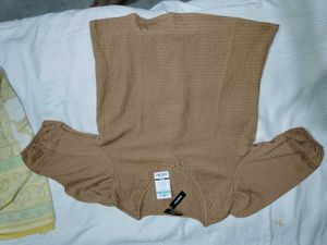 Brown Knit Top