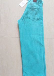 💚Brand New Street9 Green Wide Leg Jeans