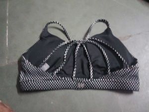 Forever 21 Black &amp; White Padded Sports Bra
