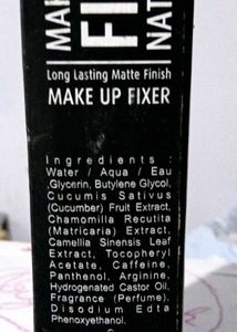 Makeup Fixer Natural - Matte Finish