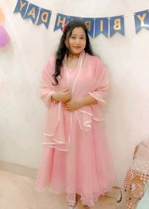 Frock And Dupatta Set