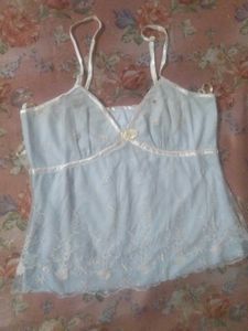 Sheer Floral Cami Top