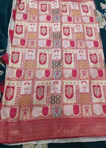 Elegant Pashmina Silk Saree