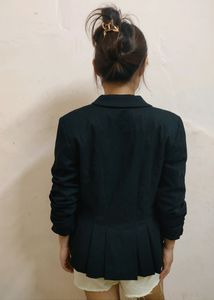 CASUAL/OFFICE Black Women Blazer