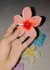 Flower Hair Clips - Set of 4