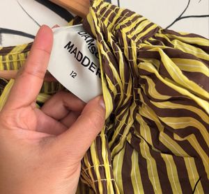 Damson Madder Pinstripe Dress
