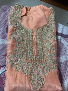 Designer and  partywear suit with Lehnga