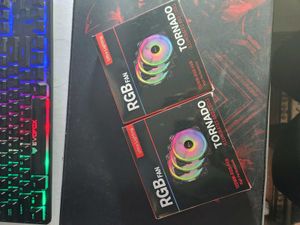 2 Rgb Pc Cooling Fan New