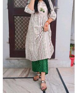 Elegant Printed Kurta