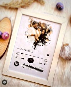 Customised Spotify Musical Photo Frame