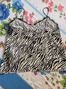 Bershka Lace Spagetti Top Women