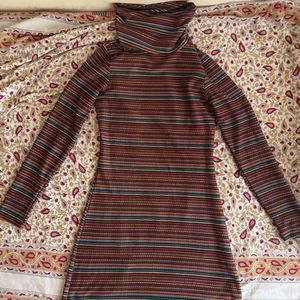 Striped Winter Dress