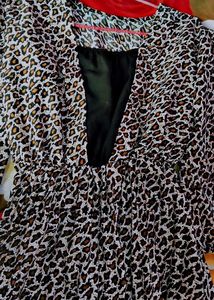 Tiger Print Midi