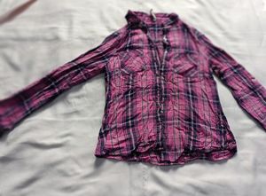 Pink Casual Shirt