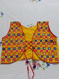 Small Jacket with Thread Embroidery