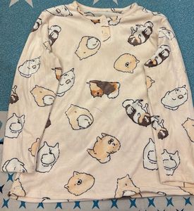 Cute Night Suit Top Without Pajama