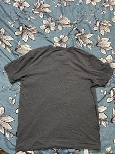 Ajile by Pantaloons Men Charcoal Grey TypographyPr