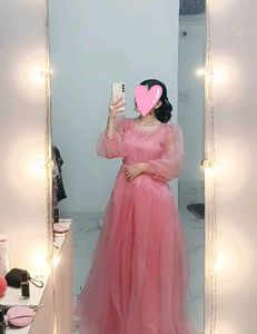 Elegant Pink Gown