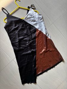 Colour Block Slip Dress