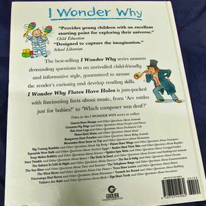 Flutes Have Holes/ I Wonder Why Children Book 📚
