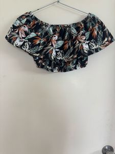 COOL AND CAUSAL BOTANICAL BEACH  CO-ORDS SET
