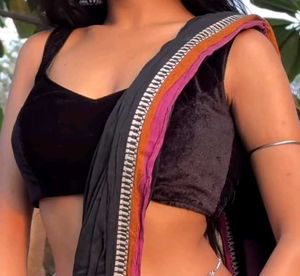 Velvet Padded Backless Drawstring Strappy Blouse