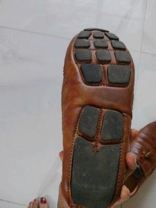 Brown Leather Loafers