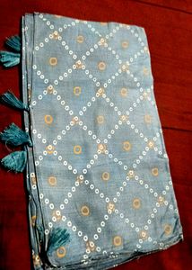 Cotton Dupatta With Tassels 🧣🧣