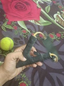 Slingshot with Tennis Ball + Doms Eraser