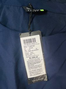 Brand New Navy Blue &amp; Red Dress