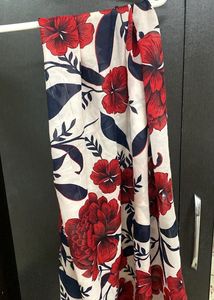 Floral Print Scarf
