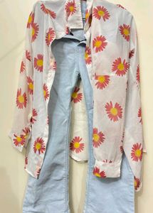 Women Shirt Jeans Combo