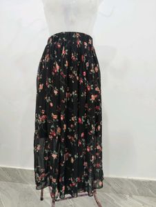 Floral Medi Skirt