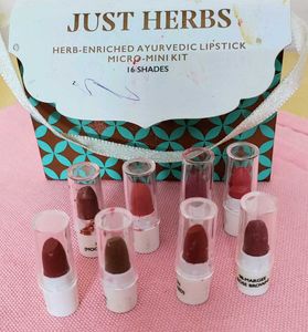 8 Just Herbs Mini Lipsticks