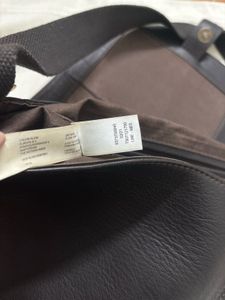 Calvin Klein Leather Messenger Bag