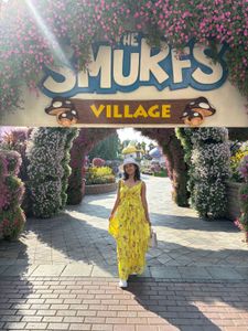 Yellow Floral Layered Maxi Dress